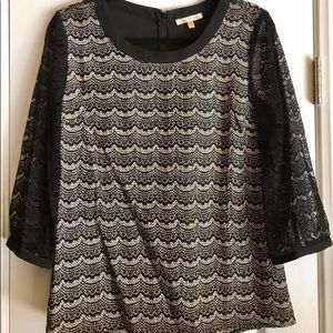 Skies are Blue Blouse, Size Medium